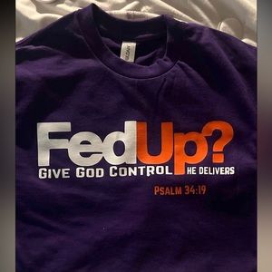 PERSONALIZED FEDUP SHIRT BRAND NEW ALL SIZES